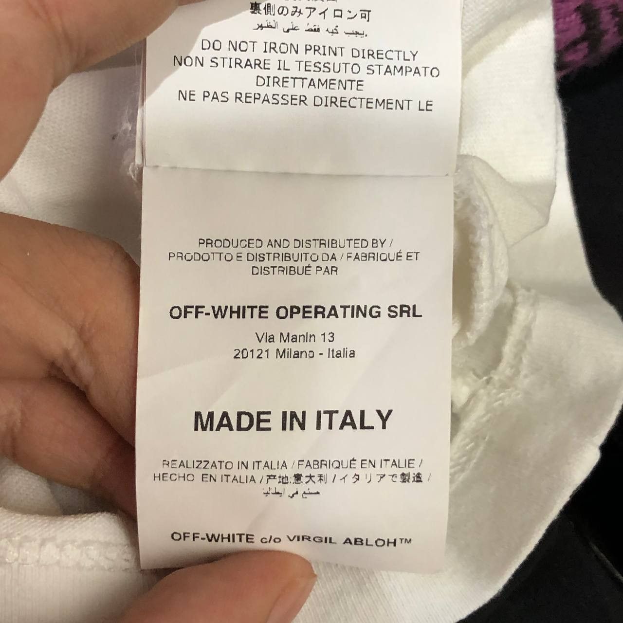 Off-White Off-White Bart Simpson “Don’t Have a Cow Man” Embroiderd tee Size US S / EU 44-46 / 1 - 11 Thumbnail