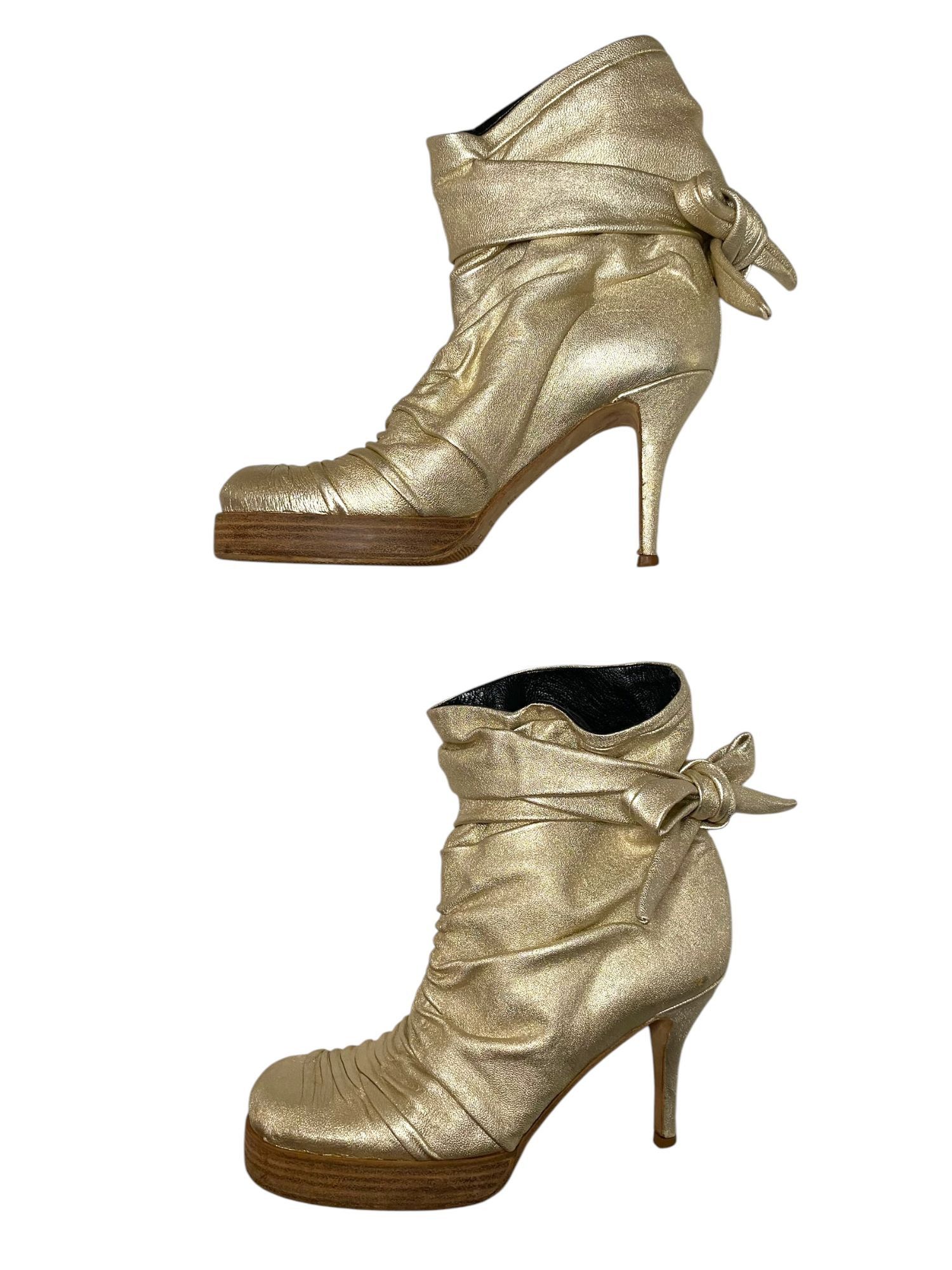 Rick Owens Rick Owens FW06 Runway 'Dustulator' Glitter Heels Size US 7 / IT 37 - 6 Thumbnail