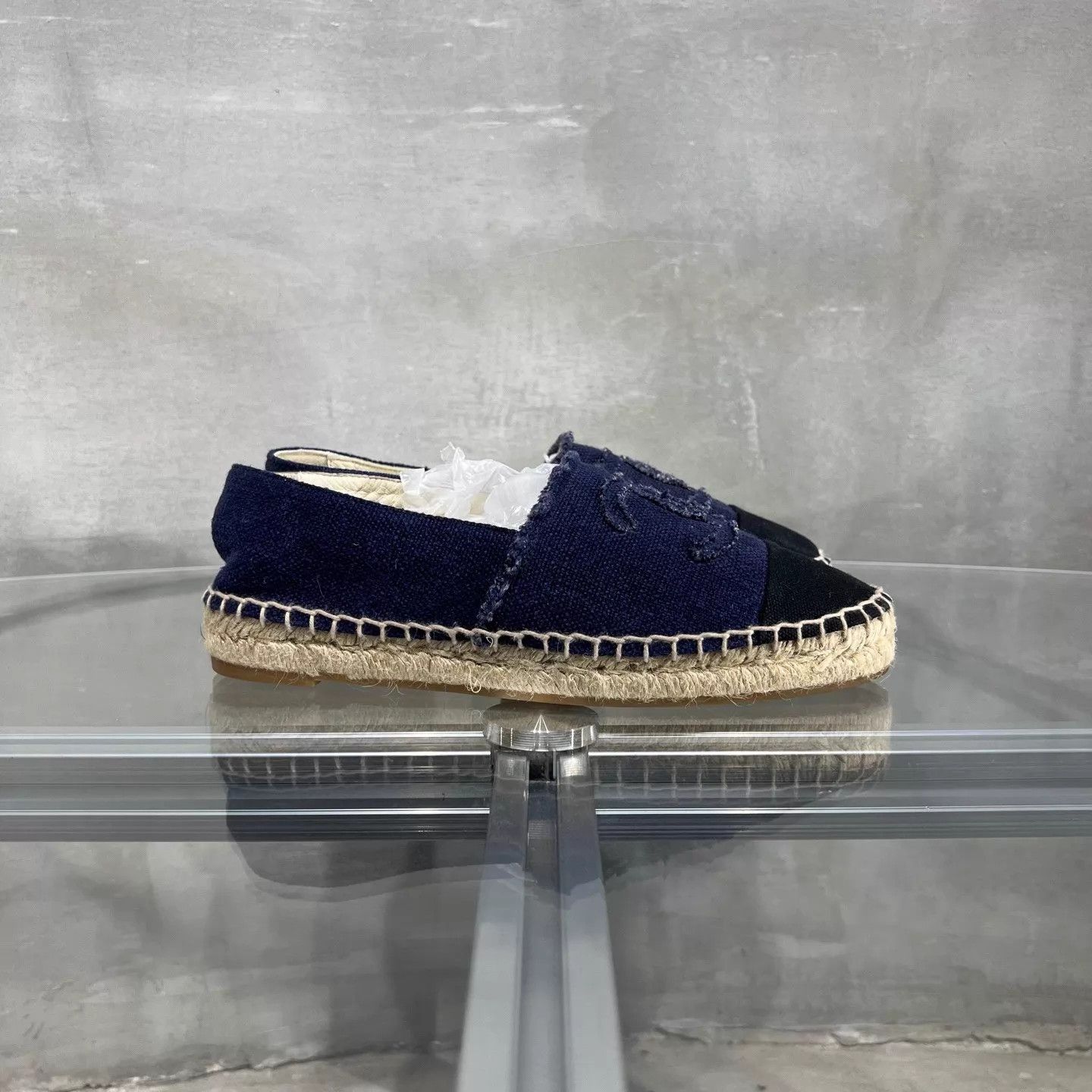 Chanel CHANEL Women's Fisherman Shoes Blue Size 37 New Size US 6.5 / IT 36.5 - 2 Thumbnail