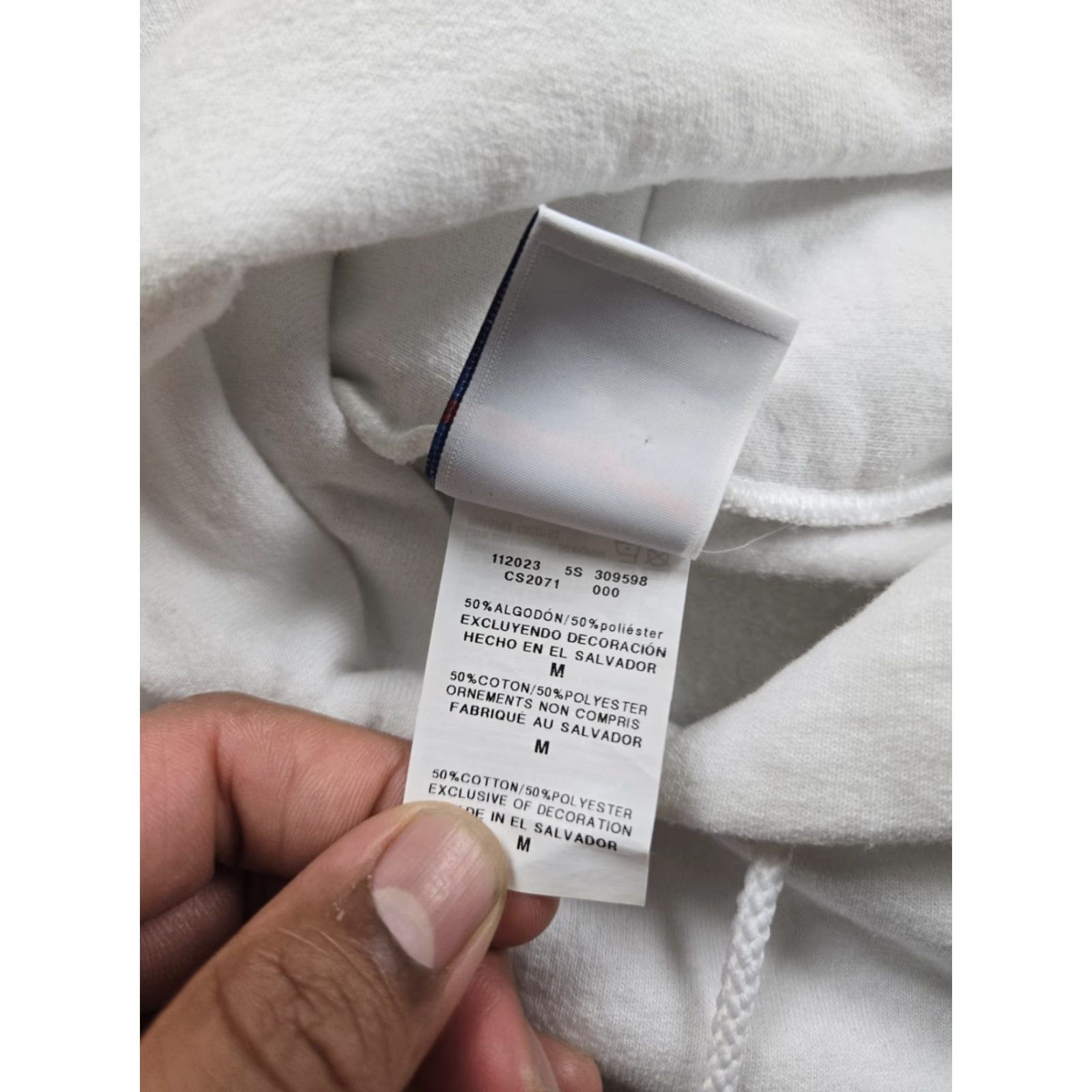 Champion Champion University Hoodie Chico State Mens White Medium Pullover Stitched Size US M / EU 48-50 / 2 - 7 Thumbnail