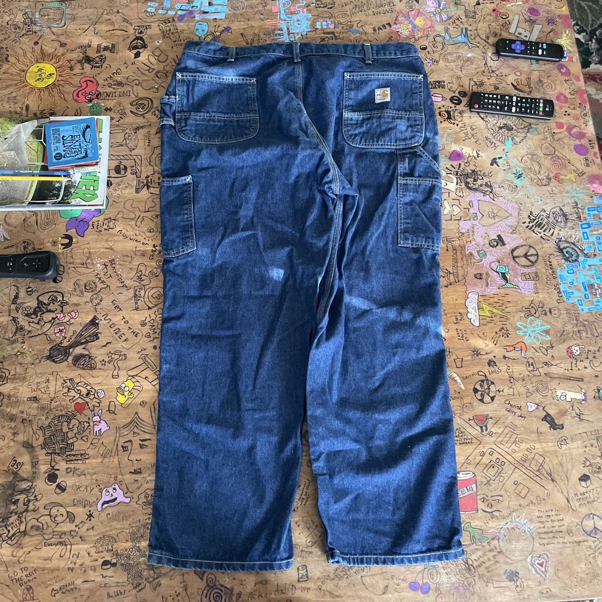 Carhartt × Vintage Baggy Carhartt Carpenter Pants / Jeans Size US 42 / EU 58 - 4 Thumbnail