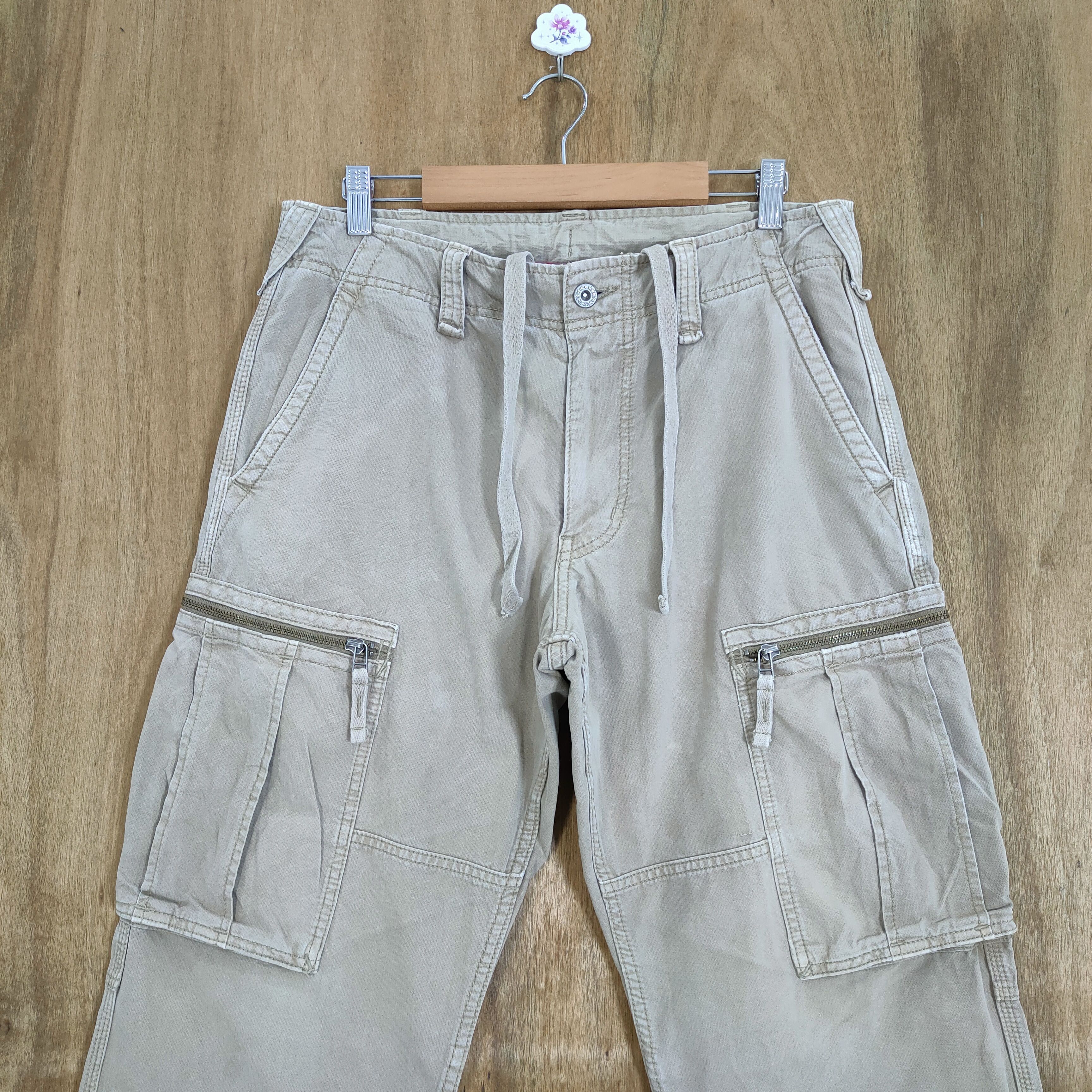 Japanese Brand 8 POCKET JAPANESE VINTAGE CARGO PANTS Size US 32 / EU 48 - 2 Thumbnail