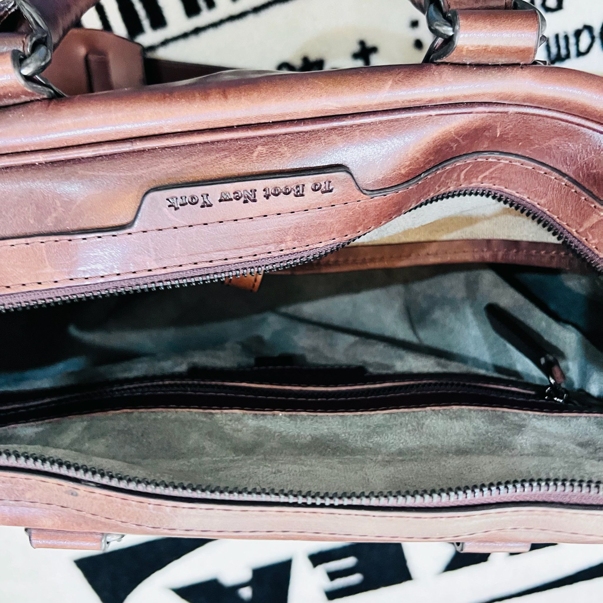 To Boot New York RARE FIND! To Boot New York Leather Briefcase Size ONE SIZE - 5 Thumbnail