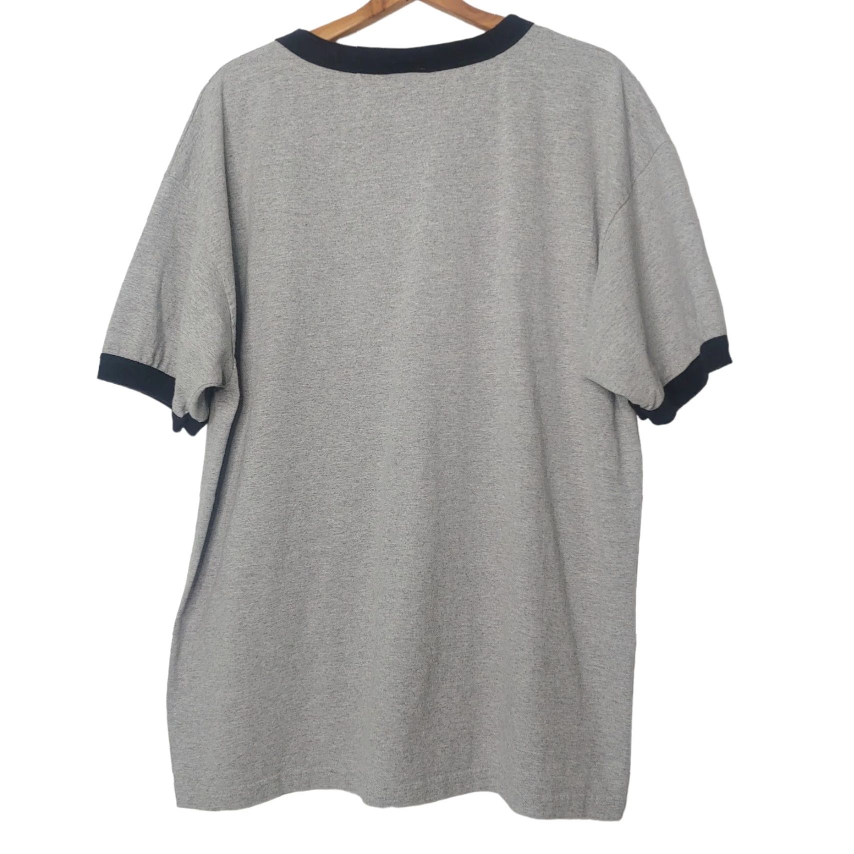 Disney Mickey Mouse Club Member Disney Store Shirt 2XL Gray Ringer T Size US XXL / EU 58 / 5 - 2 Thumbnail