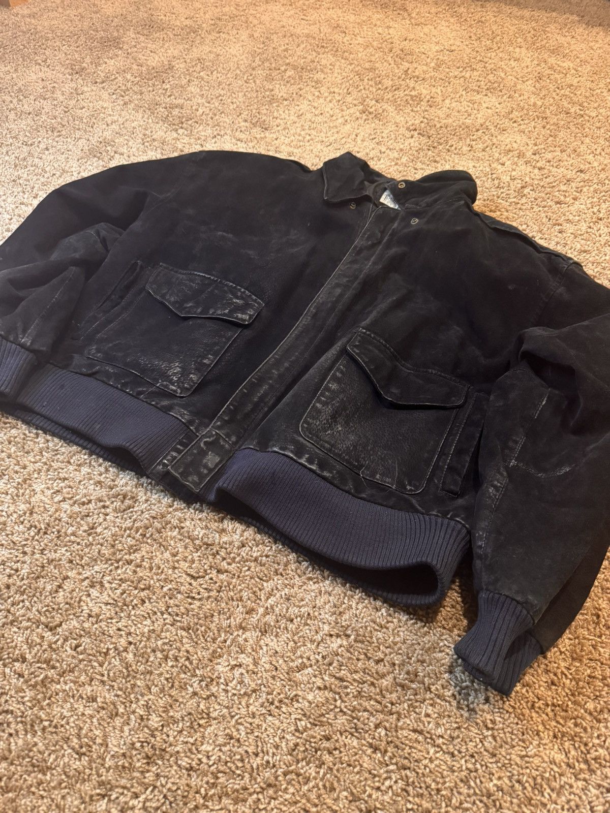 Other Pelle club black bomber jacket large Size US L / EU 52-54 / 3 - 2 Thumbnail