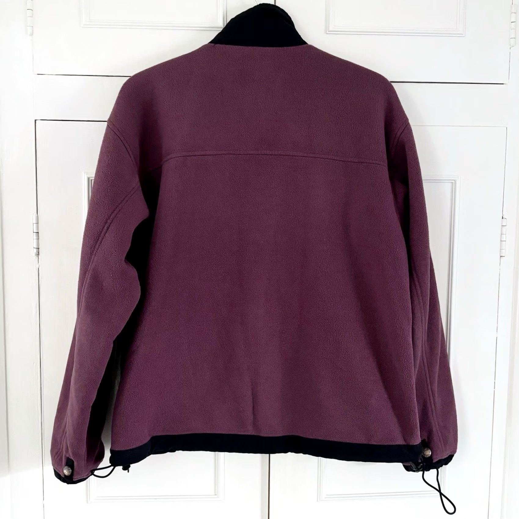 The North Face VINTAGE The North Face Fleece Jacket Women's Medium Burgundy Polartec Light Size M / US 6-8 / IT 42-44 - 2 Thumbnail