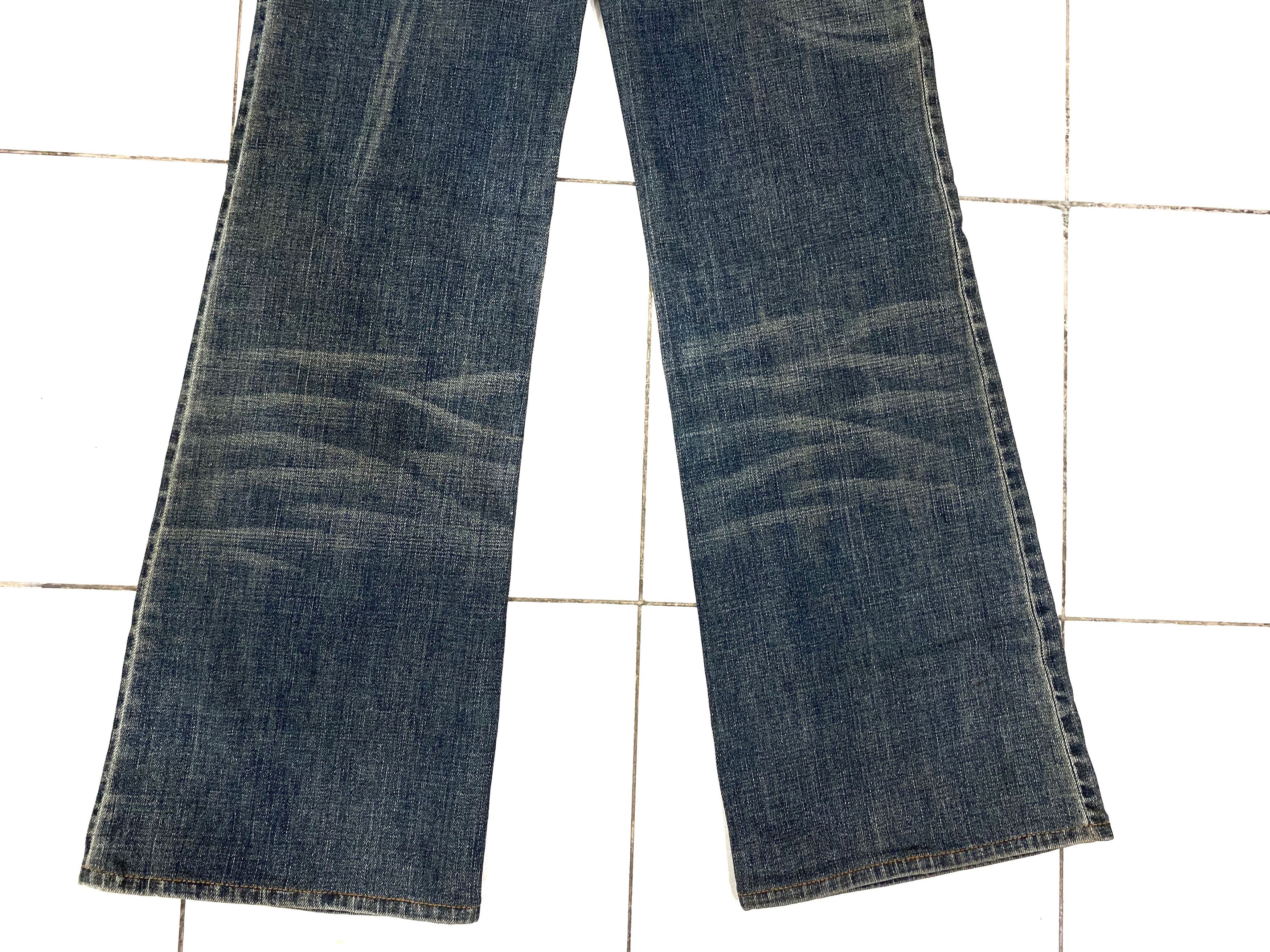 Gucci Authentic Vintage Gucci Flare Bootcut Denim Size 30" / US 8 / IT 44 - 9 Thumbnail
