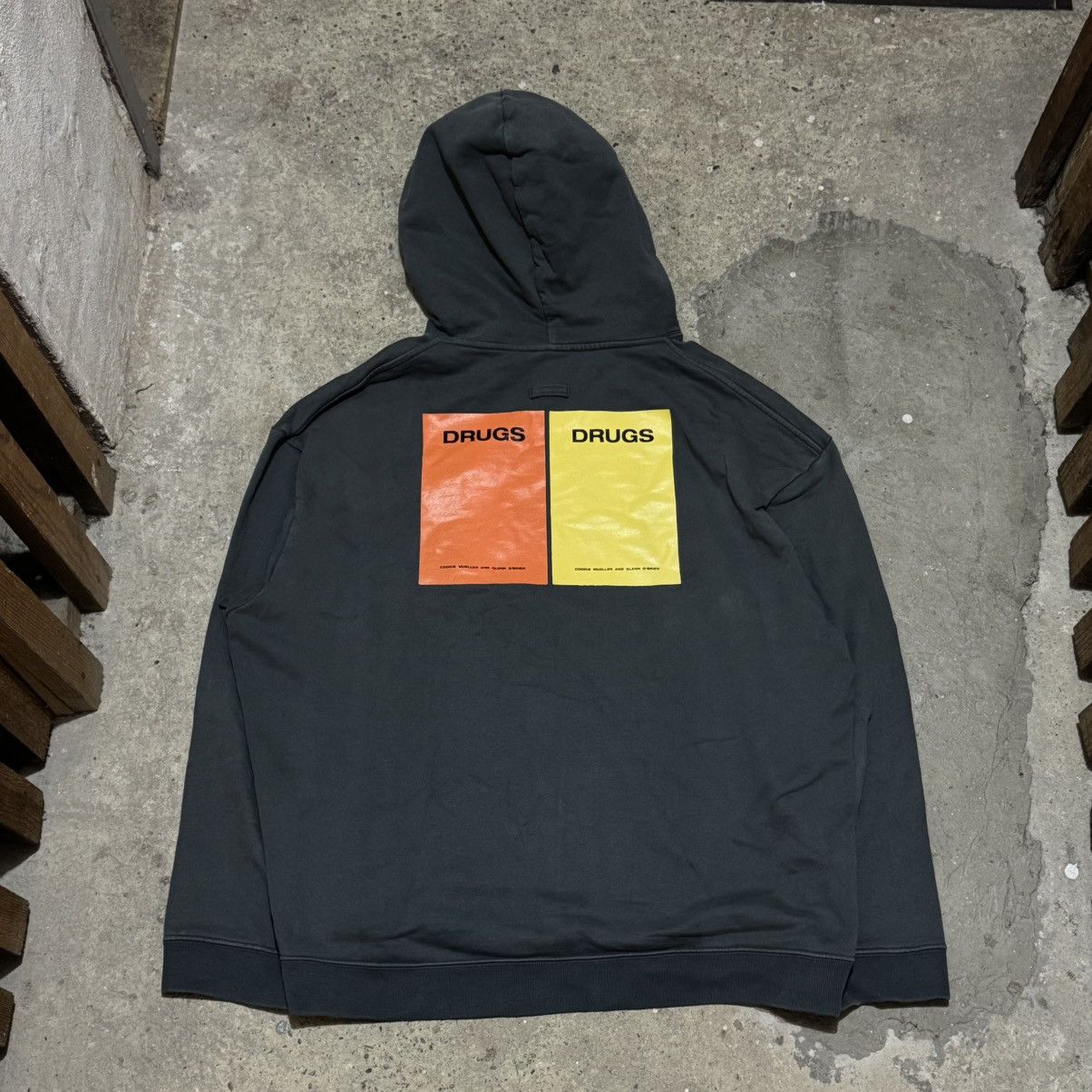 Raf Simons Raf Simons Drugs Panel Hoodie | Grailed