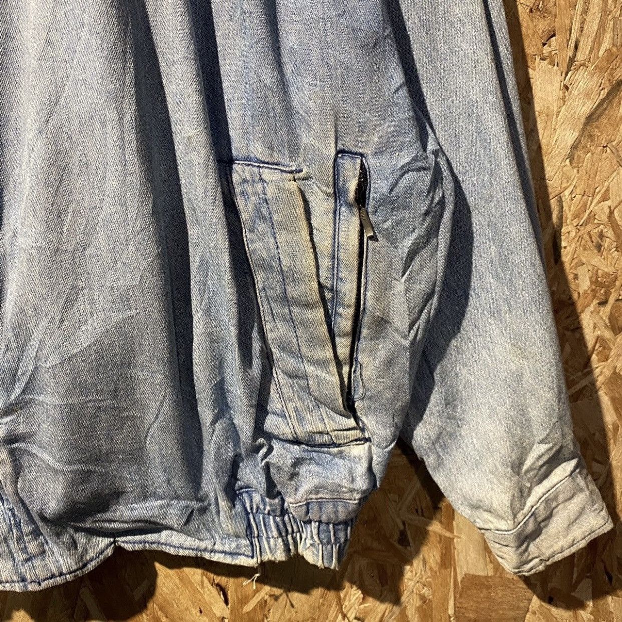 Japanese Brand × Vintage PIAA Motor Sport Bomber Denim Jackets Size US XL / EU 56 / 4 - 5 Thumbnail