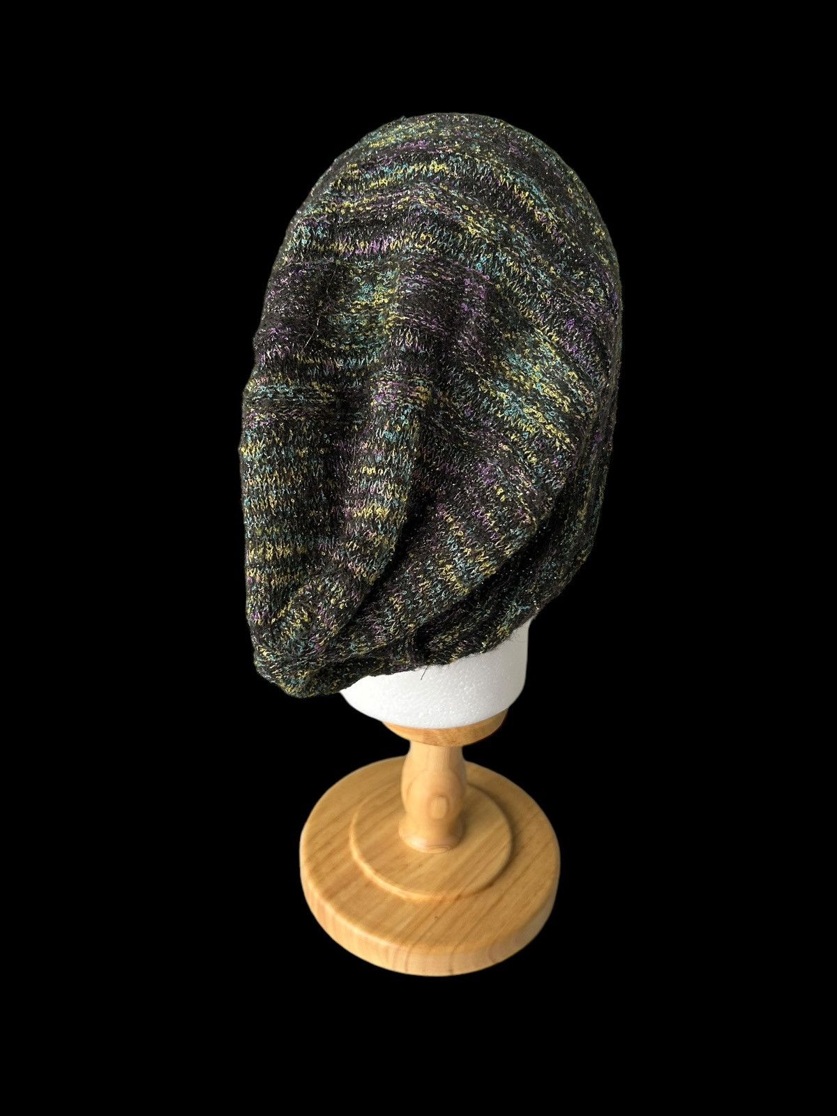 14th Addiction × Japanese Brand × Le Grande Bleu (L.G.B.) Punk Bondage Style Rare Color Beanie Hats Size ONE SIZE - 3 Thumbnail