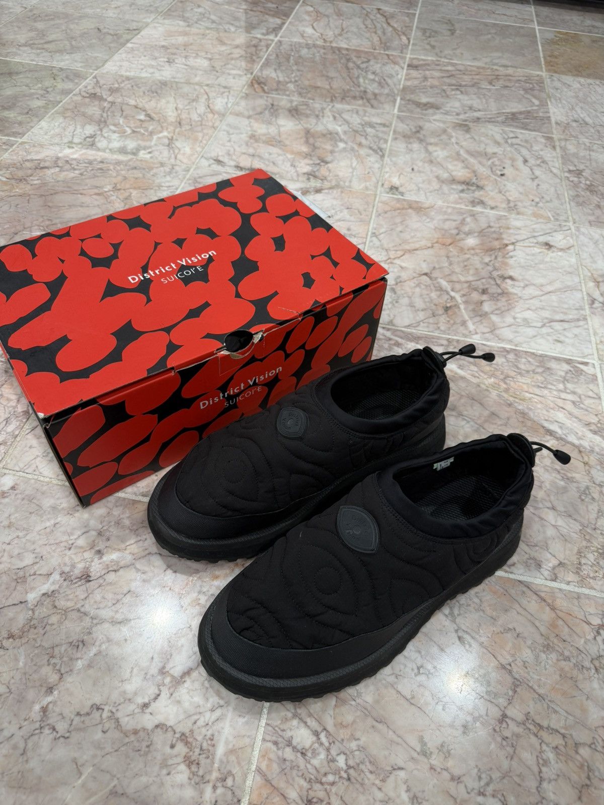 District Vision Insulated Loafer Black Size US 12 / EU 45 - 1 Thumbnail