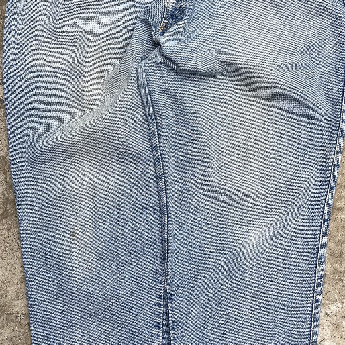 Blue Blue Japan Vintage Man’s Blue Jeans CO Size 36 Y2K 00s Classic Fit Size US 36 / EU 52 - 4 Thumbnail