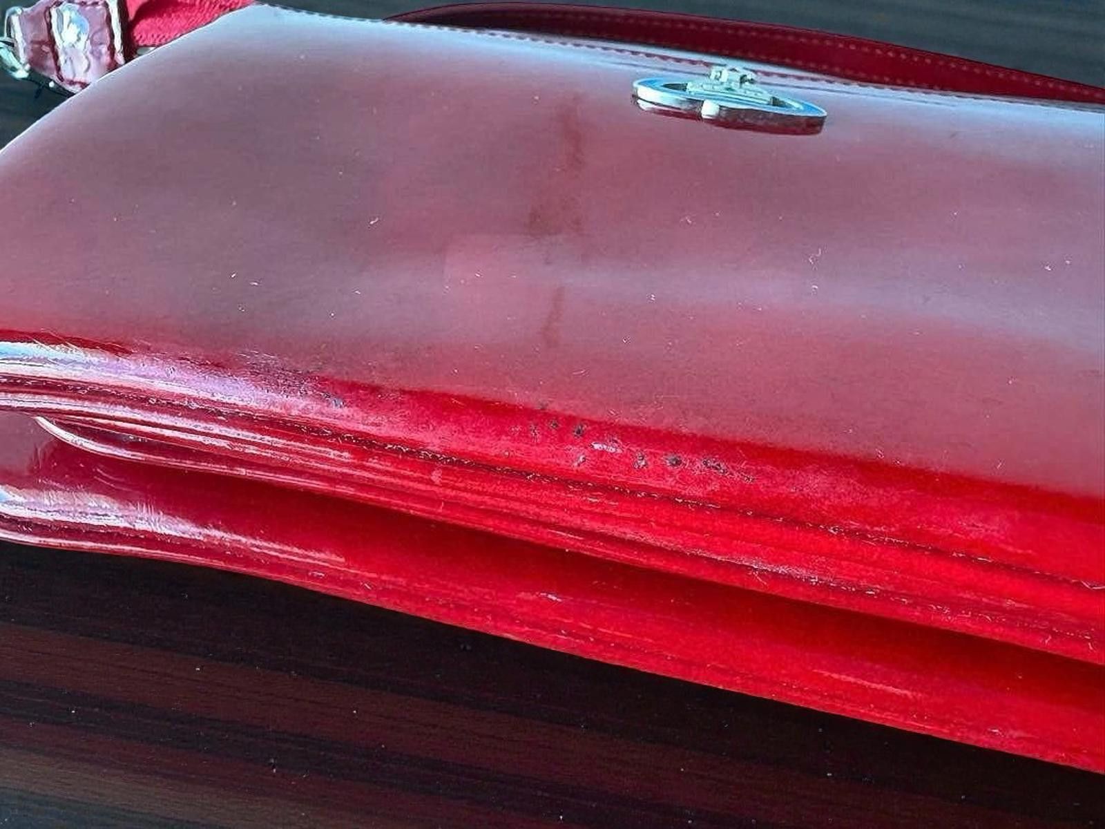 Vivienne Westwood Vivienne Westwood - Red Patent Leather Handbag Size ONE SIZE - 7 Thumbnail