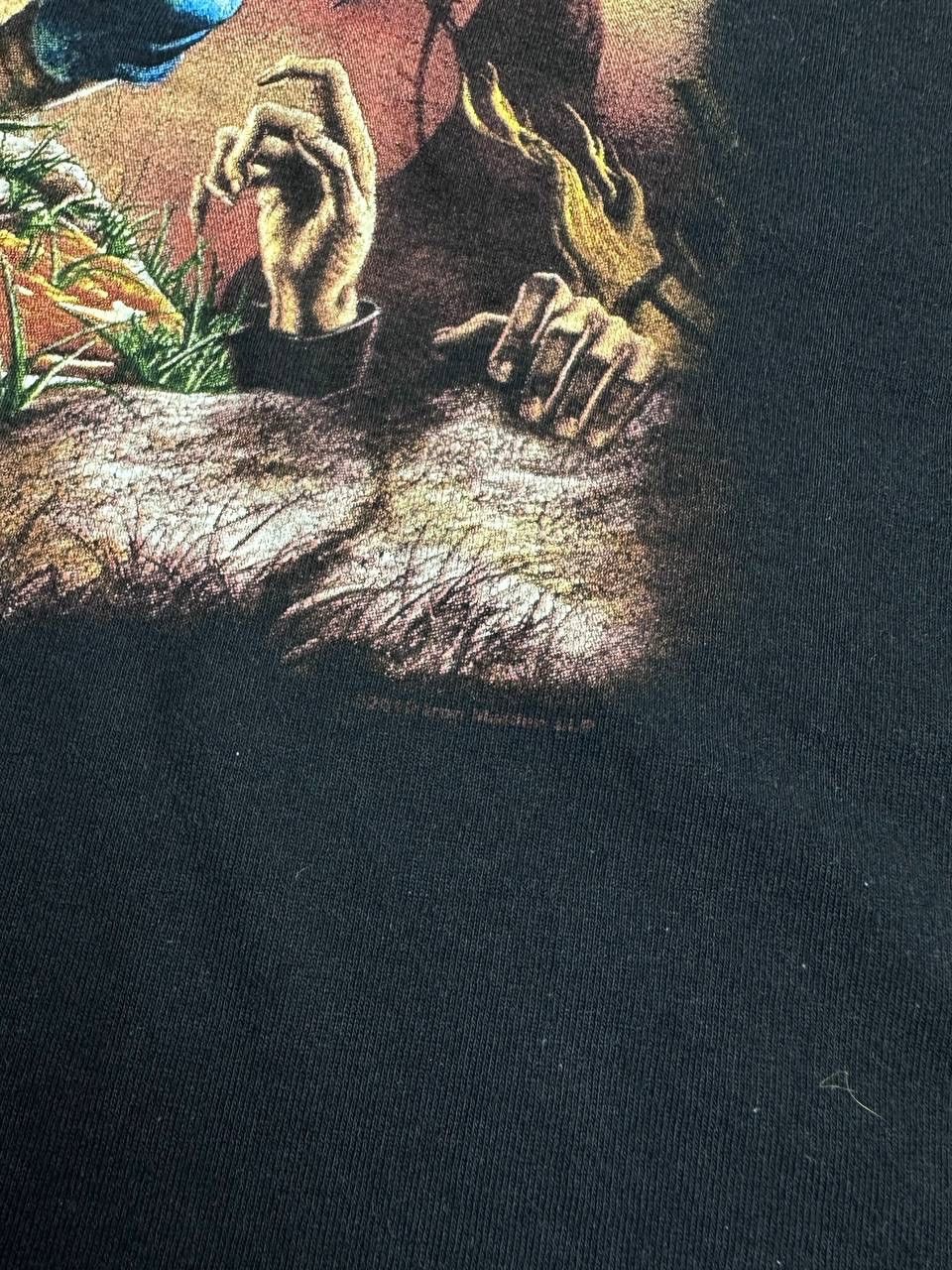 Band Tees × Iron Maiden × Vintage Vintage Iron Maiden The Trooper Promo T-shirt Y2K M Size US M / EU 48-50 / 2 - 3 Thumbnail