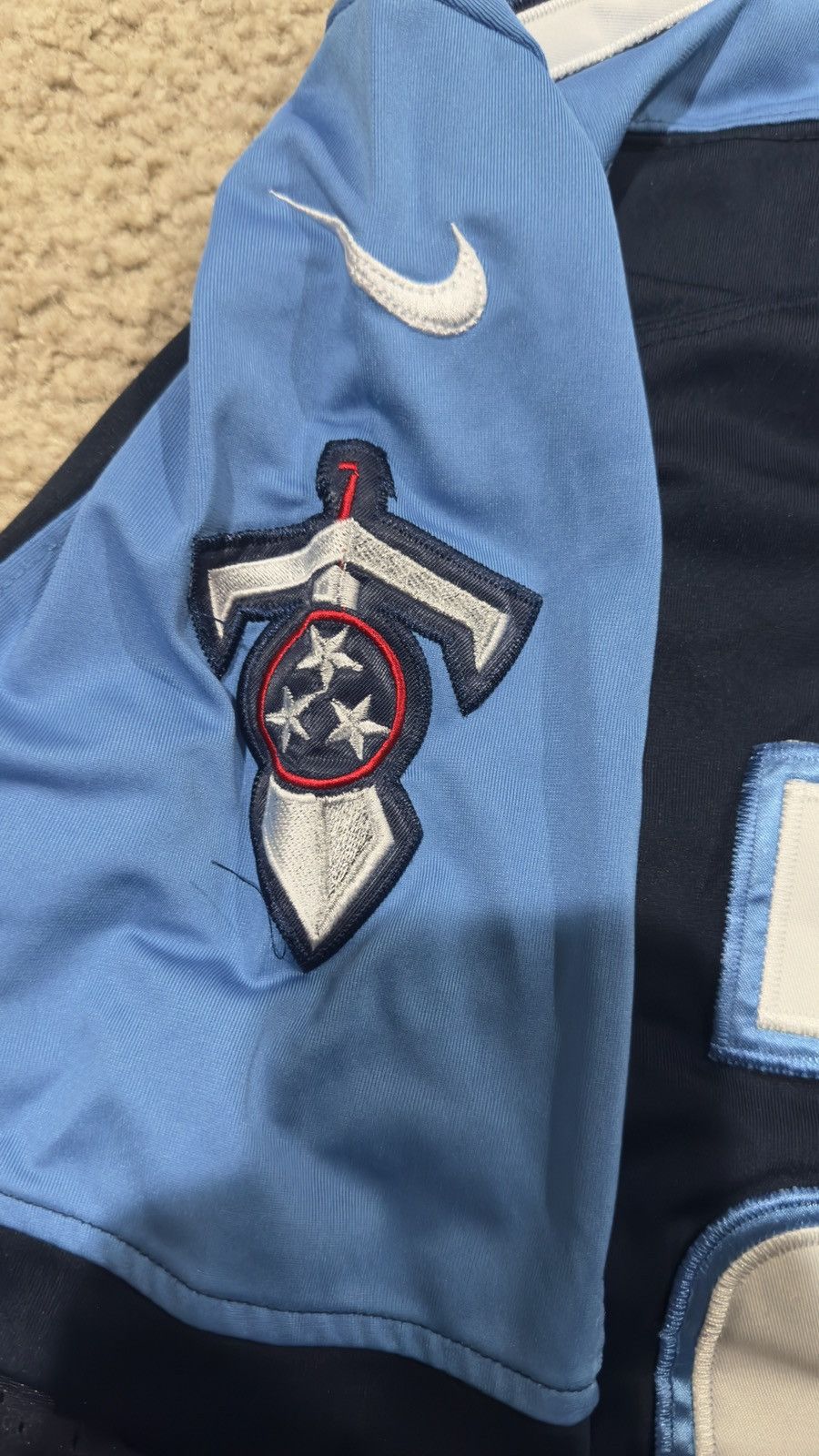 NFL × Nike TENNESSEE TN Titans Nike NFL Size US XL / EU 56 / 4 - 3 Thumbnail