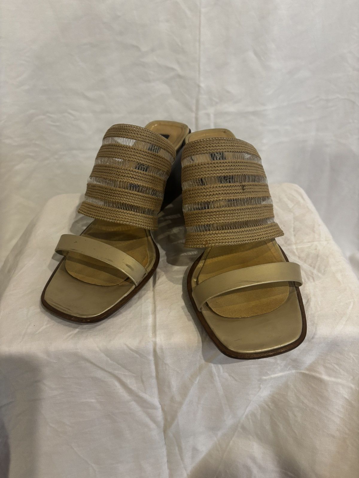 Other Italy comfy heels Slippers.wf009 Size US 6 / IT 36 - 1 Thumbnail