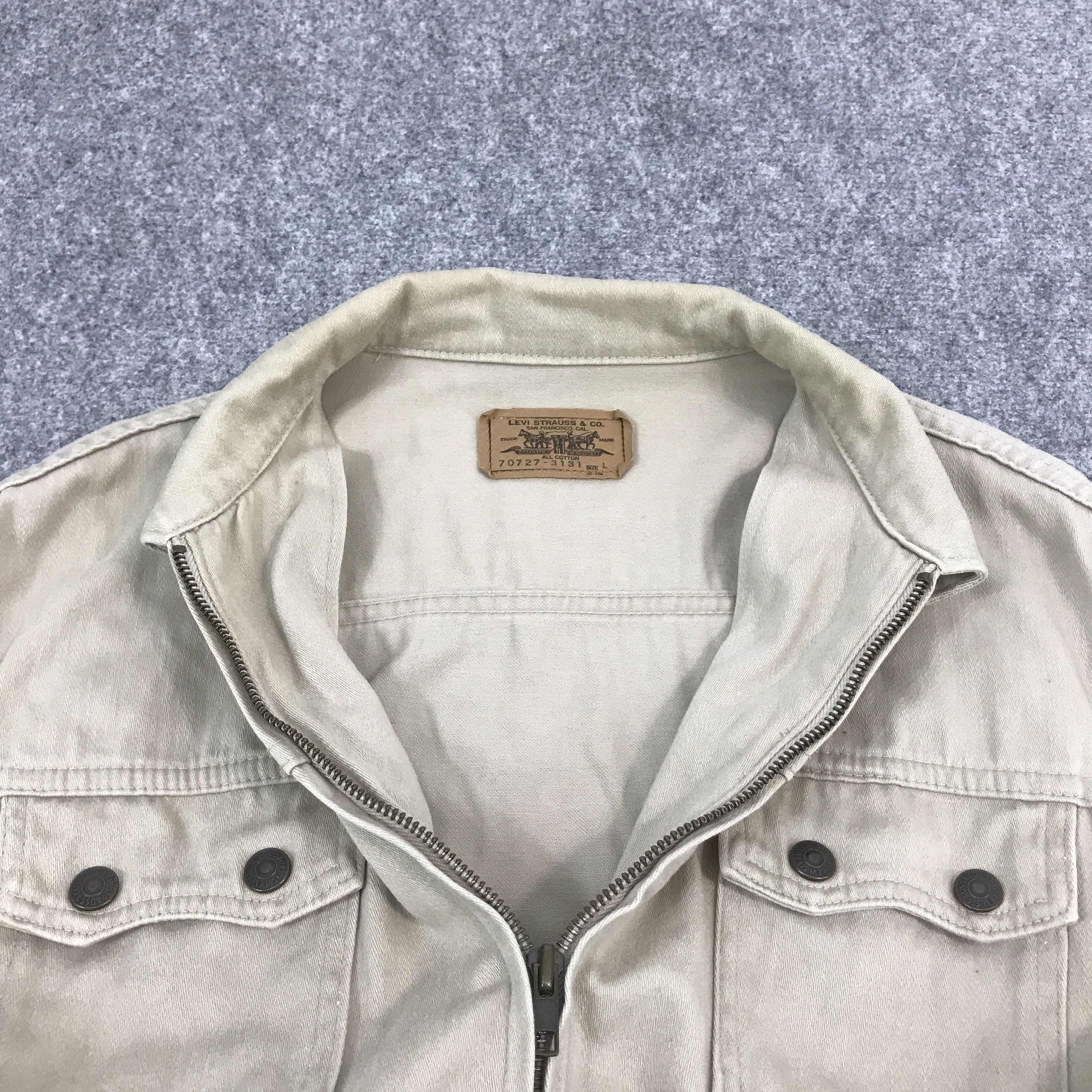 Levi's × Levi's Vintage Clothing LEVI'S ORENG TAG JAPAN MADE ZIPPER JACKET Size US L / EU 52-54 / 3 - 7 Thumbnail