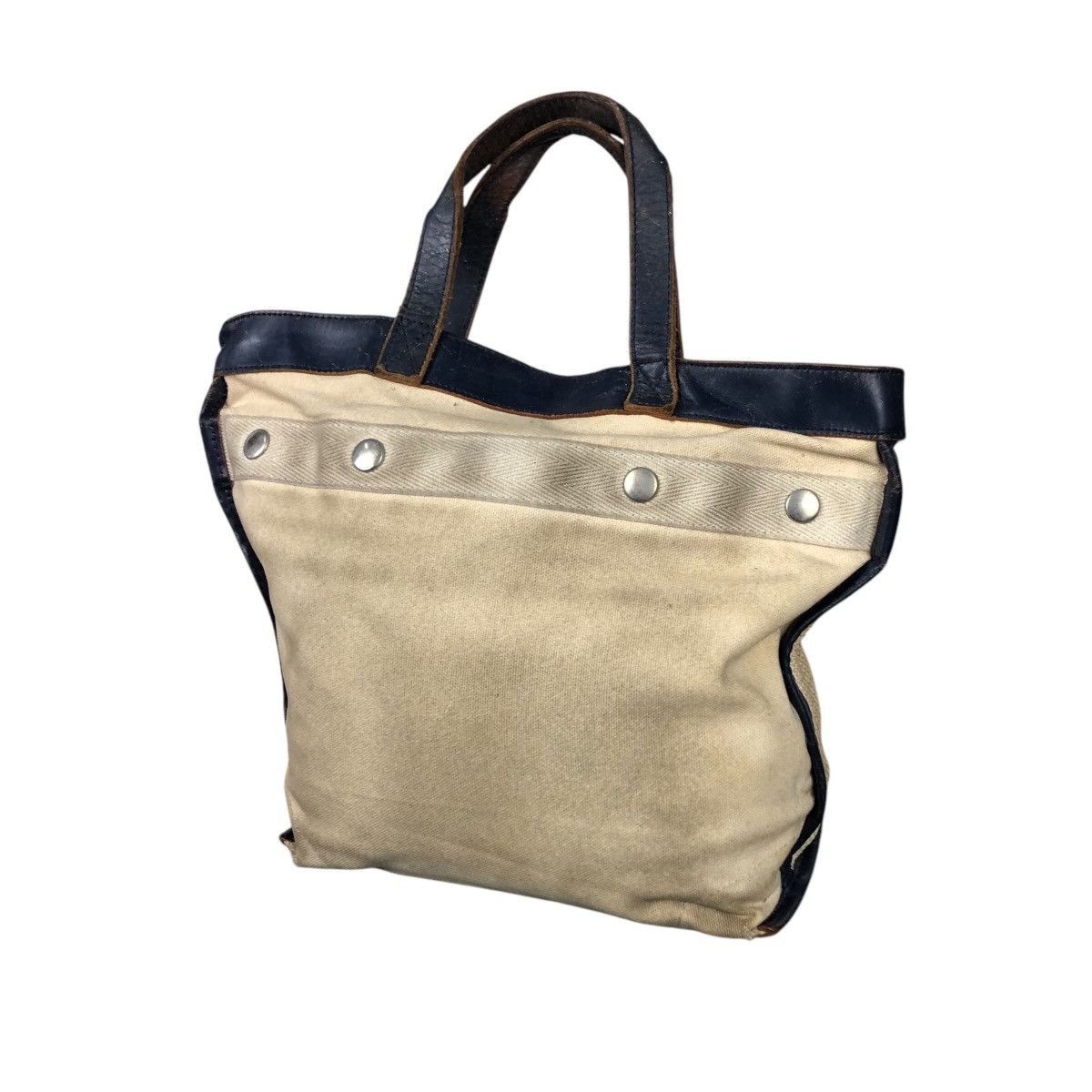 Japanese Brand × Porter × Vintage 📌Vintage Porter Made in Japan Tote Bag Duck Canvas Size ONE SIZE - 7 Thumbnail