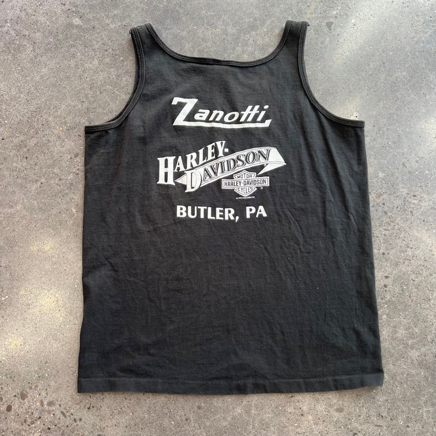 Harley Davidson × Vintage Vintage 1992 Harley Davidson Tank Top Size US L / EU 52-54 / 3 - 4 Thumbnail