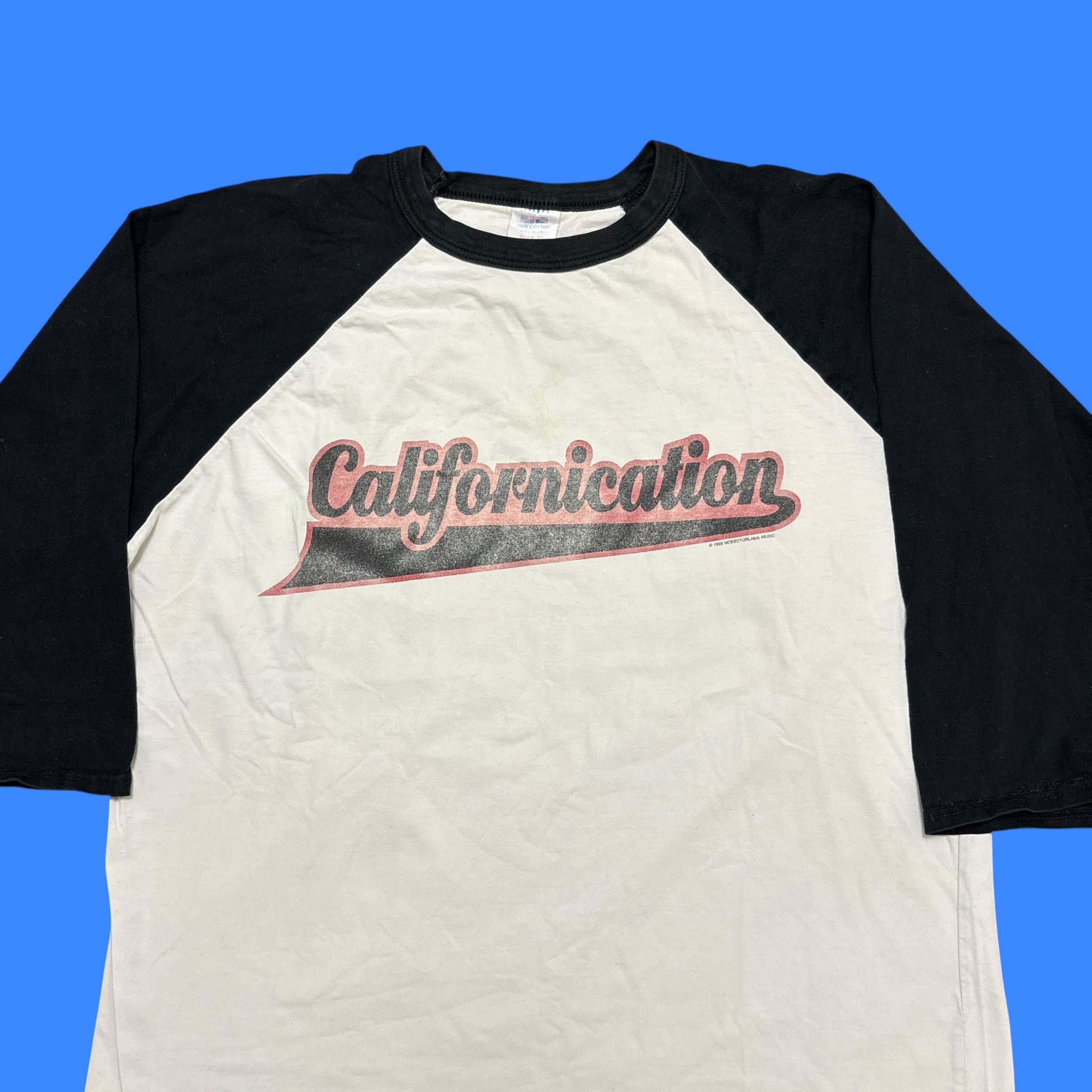 Band Tees Vintage Red Hot Chili Peppers Shirt 90s Raglan Rock Band Tee Size US L / EU 52-54 / 3 - 3 Thumbnail