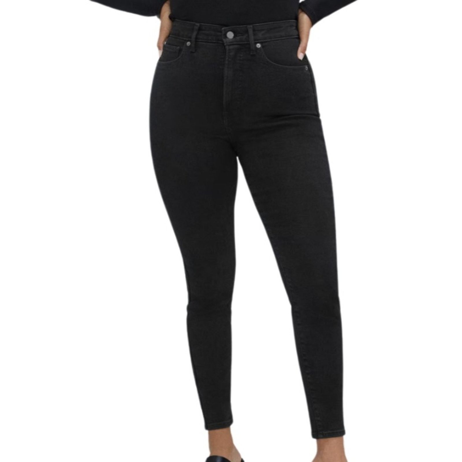 Everlane The Curvy Way-High Skinny Jean - Ash Size 28 Crop
