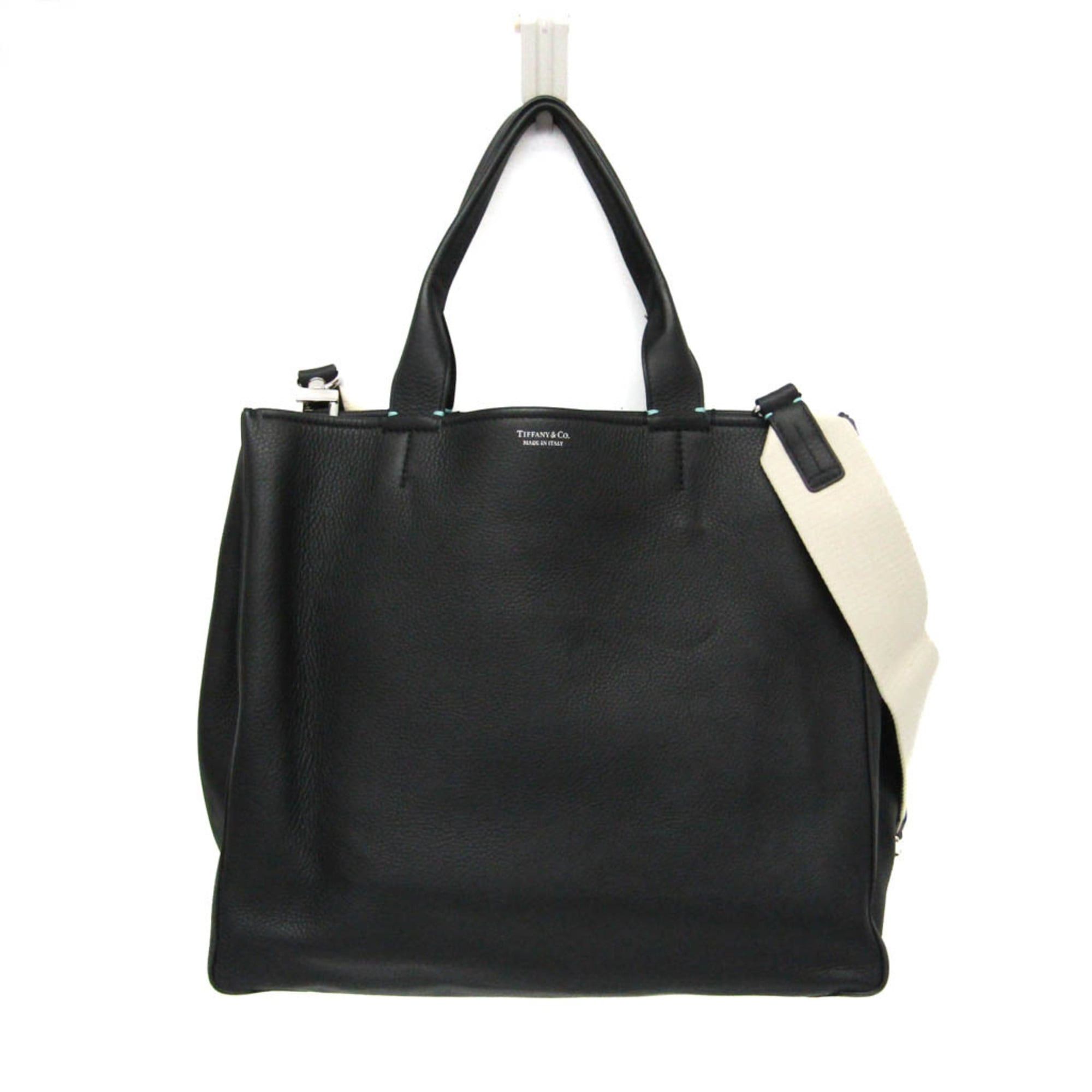 Tiffany & Co. Tiffany 2-way Bag Women's Leather Shoulder Bag,Tote Bag Black Size ONE SIZE - 1 Thumbnail
