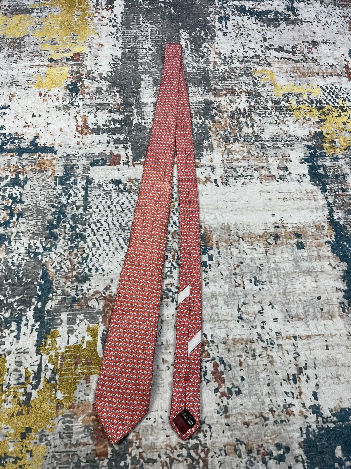 Salvatore Ferragamo VINTAGE SALVATORE FERRAGAMO SILK TIE Size ONE SIZE - 5 Thumbnail