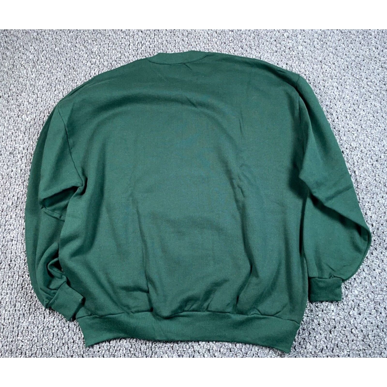 Jerzees VINTAGE Jerzees Sweatshirt Santa Claus Christmas Holiday Crewneck 2X Women Green 90s Glitter Size XXL / US 16-18 / IT 52-54 - 2 Thumbnail