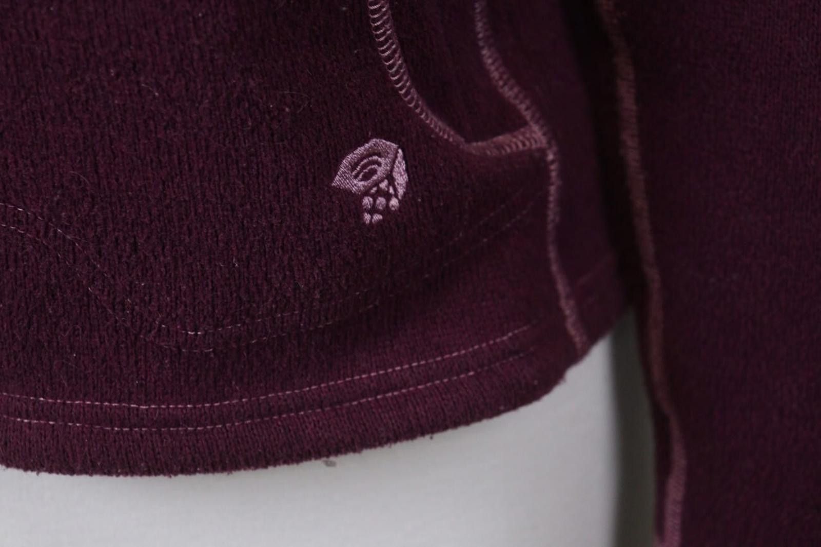 Mountain Hardwear Mountain Hardwear Burgundy Fleece Full Zip Jacket Size M Size M / US 6-8 / IT 42-44 - 5 Thumbnail