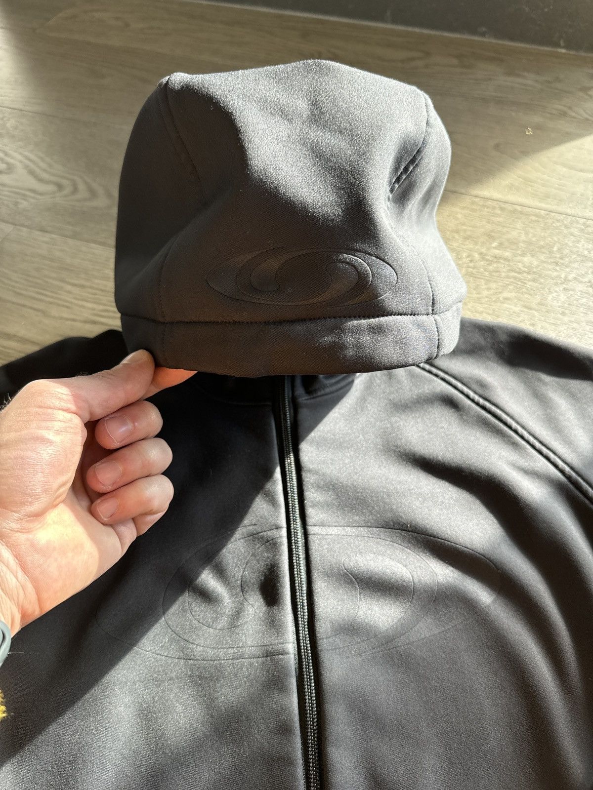 Salomon Y2K Salomon Hooded SoftShell Zip Up Hoodie Size US L / EU 52-54 / 3 - 1 Thumbnail