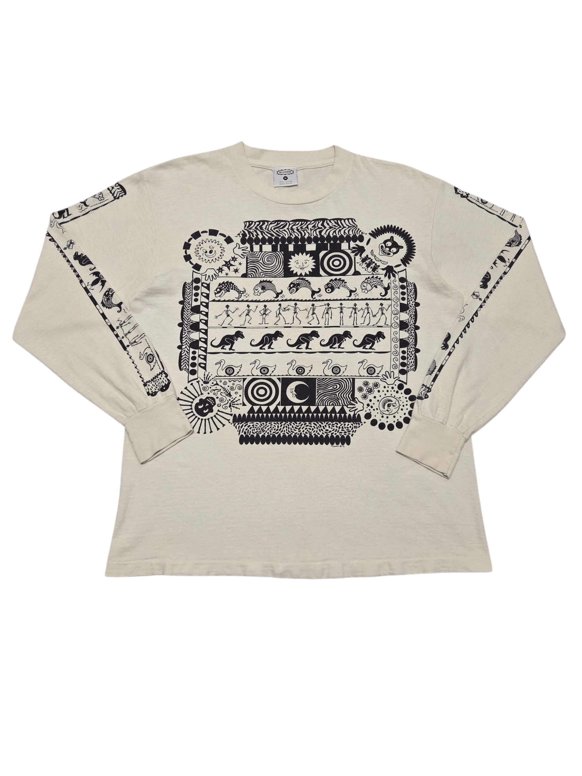 Vintage Rare 🔥 Vintage Art 1991 Mojoware Art Graphic Size US S / EU 44-46 / 1 - 1 Thumbnail
