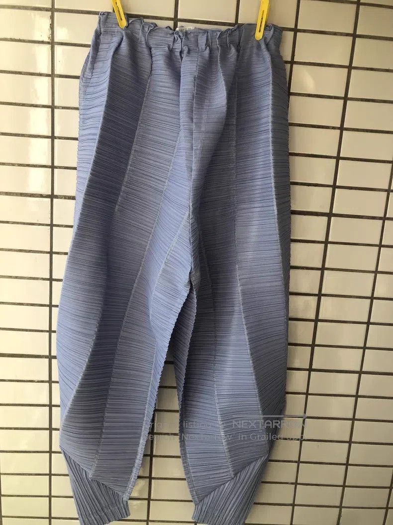 Issey Miyake Issey Miyake size:3 Blue Pants Size 31" - 1 Thumbnail