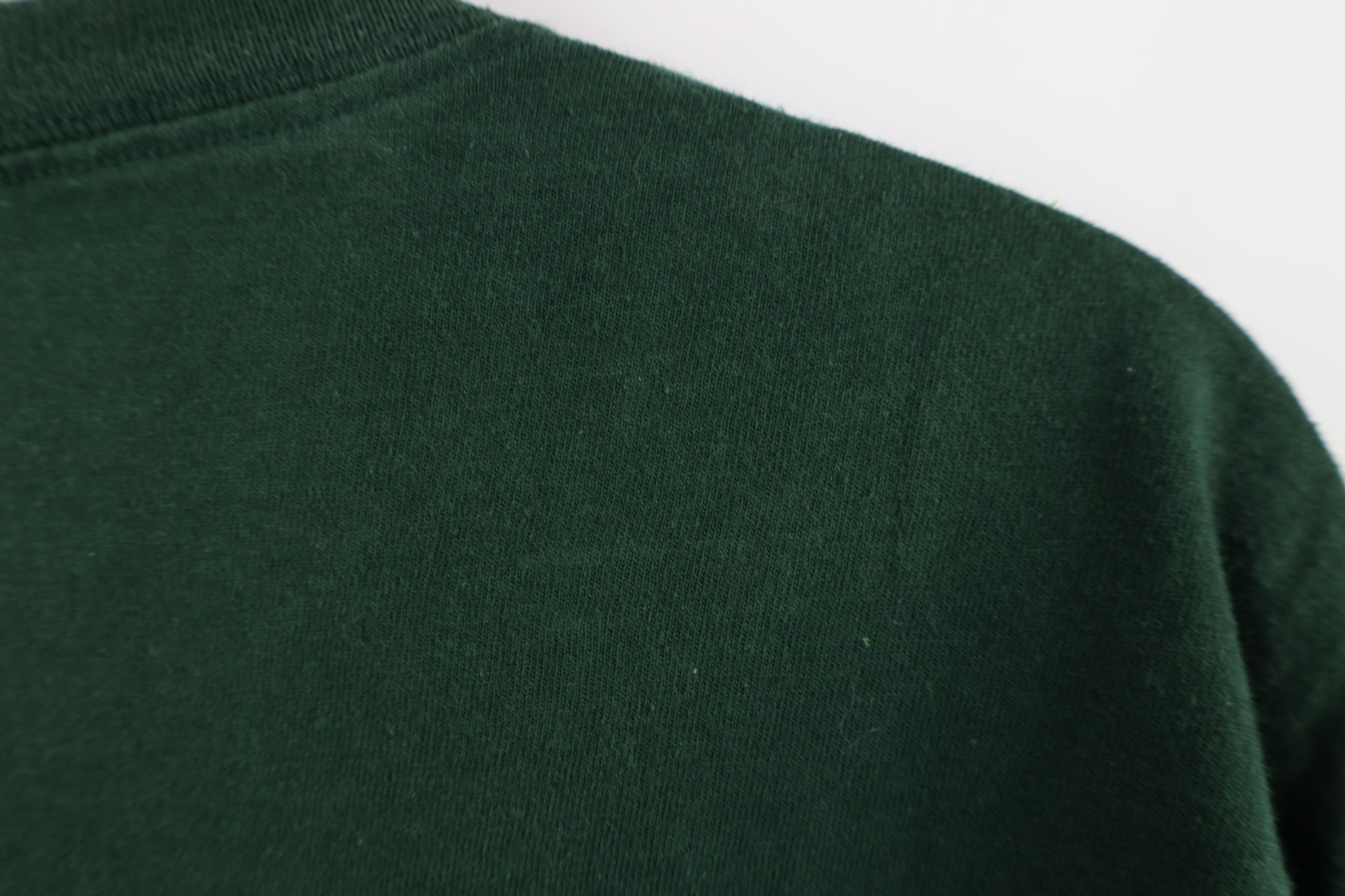 Vintage Vintage 90s Script Michigan State University T-Shirt Green Size US L / EU 52-54 / 3 - 8 Thumbnail