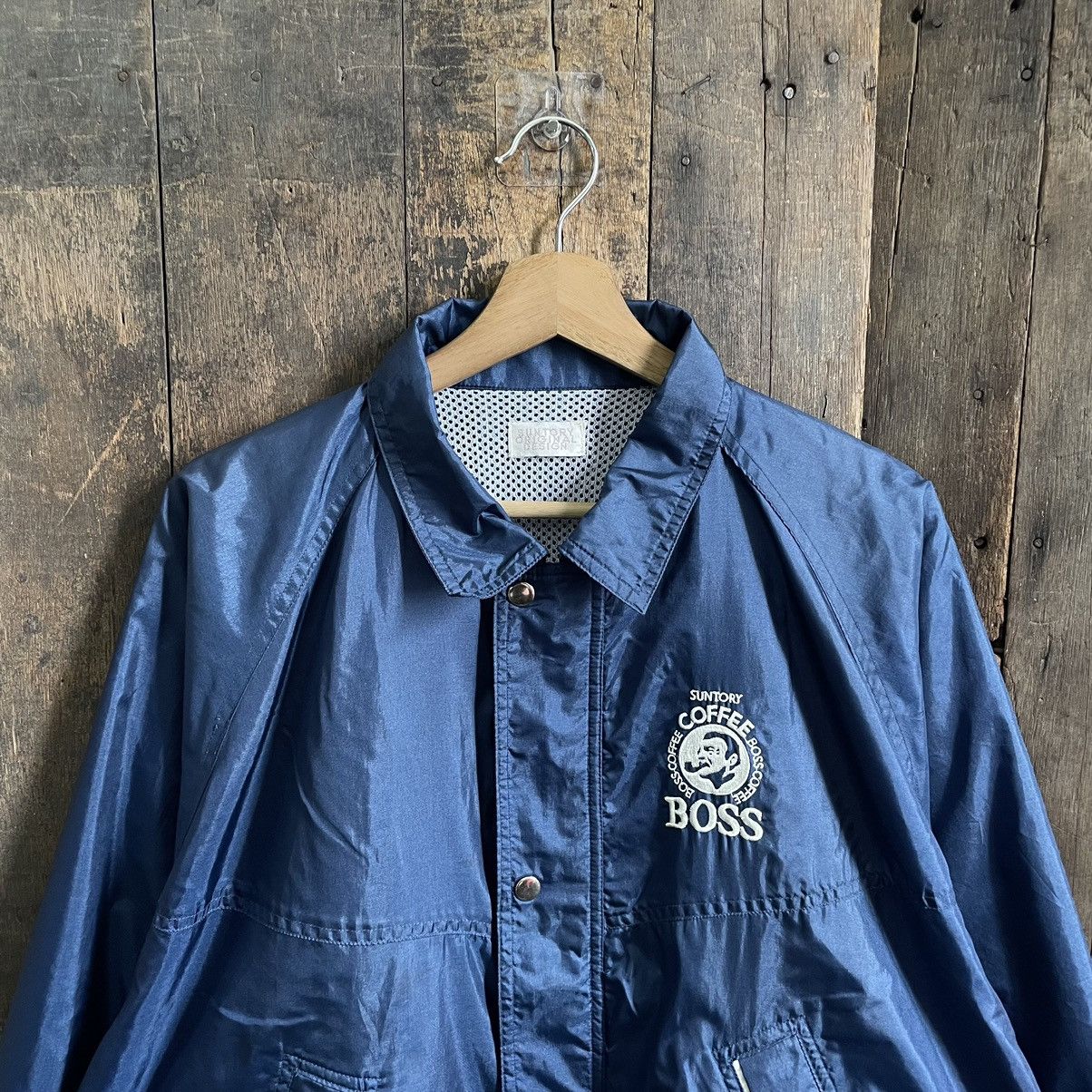 Japanese Brand Vintage Suntory Coffee Boss Bomber Jacket Size US L / EU 52-54 / 3 - 2 Thumbnail