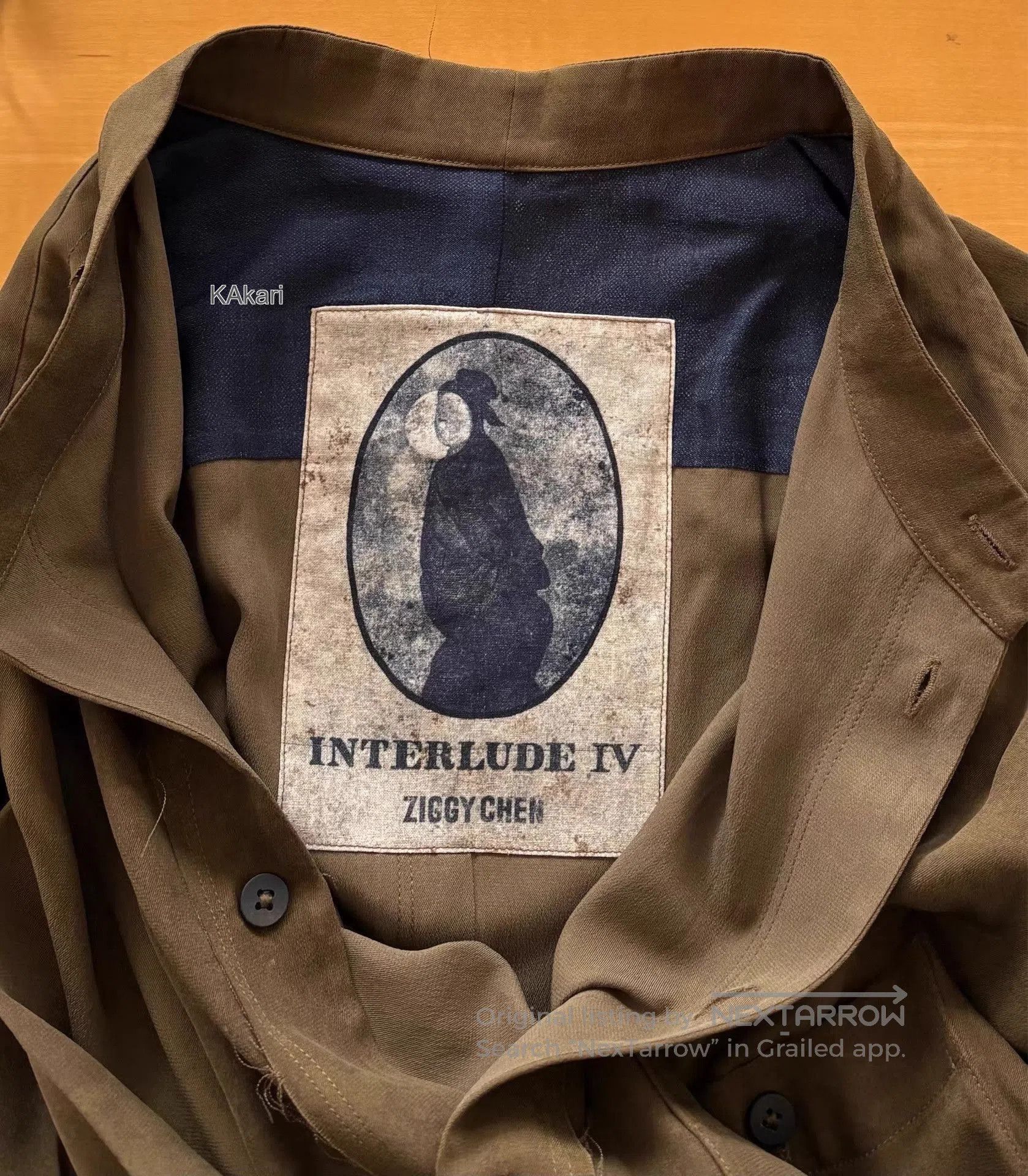 Ziggy Chen Brown Long Sleeve Button. Size US M / EU 48-50 / 2 - 4 Thumbnail