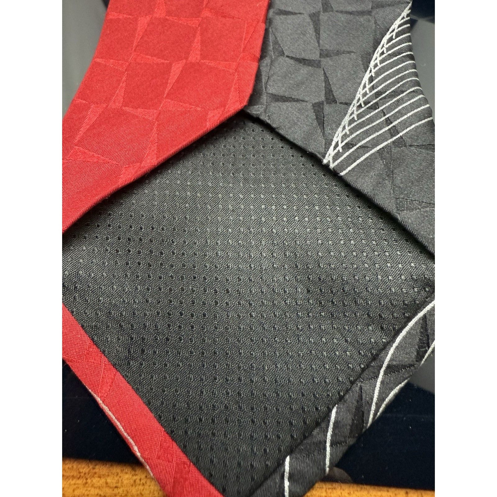 Other ALBERTO ZERRA 100% HAND MADE SILK DRESS TIE DESIGNER NECKTIE Size ONE SIZE - 7 Thumbnail