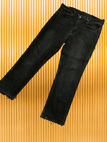 Levi's × Vintage Vintage Y2K Levi’s 511 Faded Black Grunge Opium Denim Jeans Size US 38 / EU 54 - 1 Thumbnail