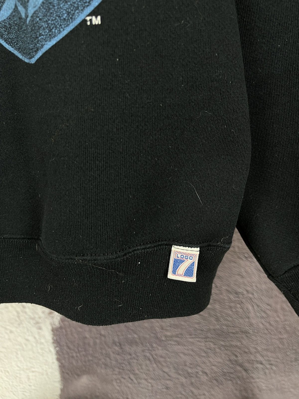 NFL Logo 7 1991 vintage Oakland Raiders NFL big logo sweatshirt Size US M / EU 48-50 / 2 - 7 Thumbnail