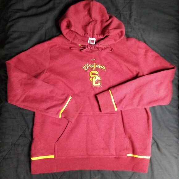 Nike Vintage Nike Mid Swoosh USC Trojans Hoodie Sweatshirt Size XL / US 12-14 / IT 48-50 - 2 Thumbnail