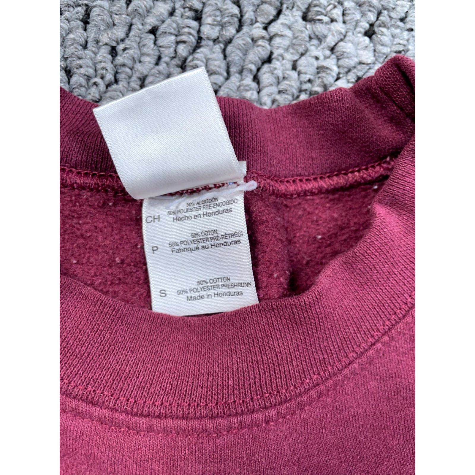 Vintage Ford's Theatre Sweatshirt Washington DC Adult Small Dark Red Crewneck Lincoln Size US S / EU 44-46 / 1 - 4 Thumbnail