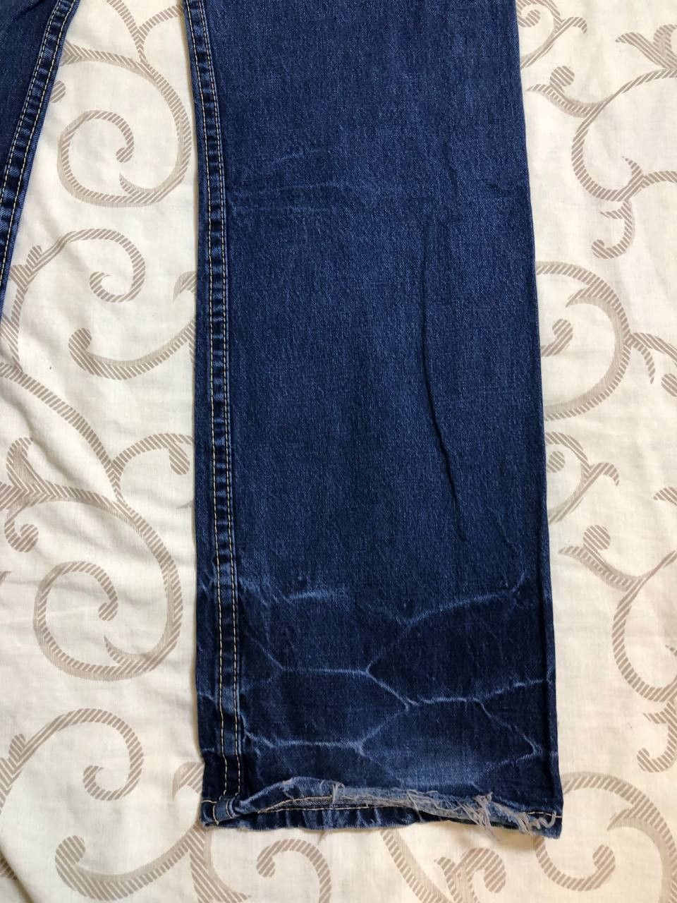 Levi's Light Wash Jeans 90s Levi's 901 Distressed Faded Size US 34 / EU 50 - 18 Thumbnail