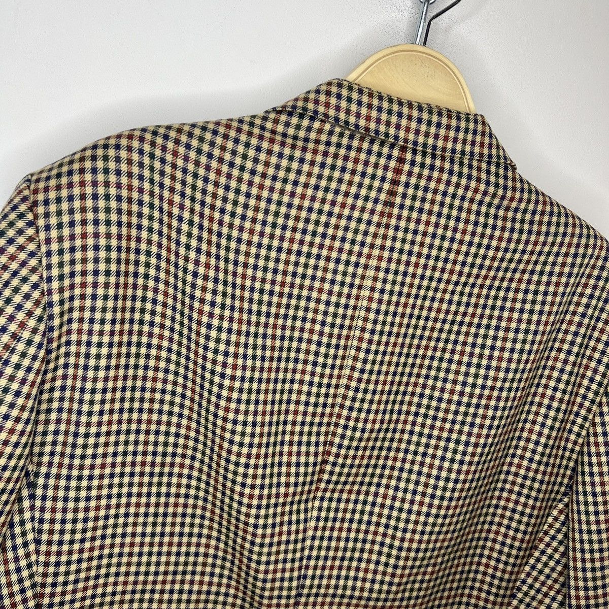 Burberry × Designer × Vintage Vintage Burberry Men’s Blazer Jacket Wool Luxury Classic Size 42R - 13 Thumbnail