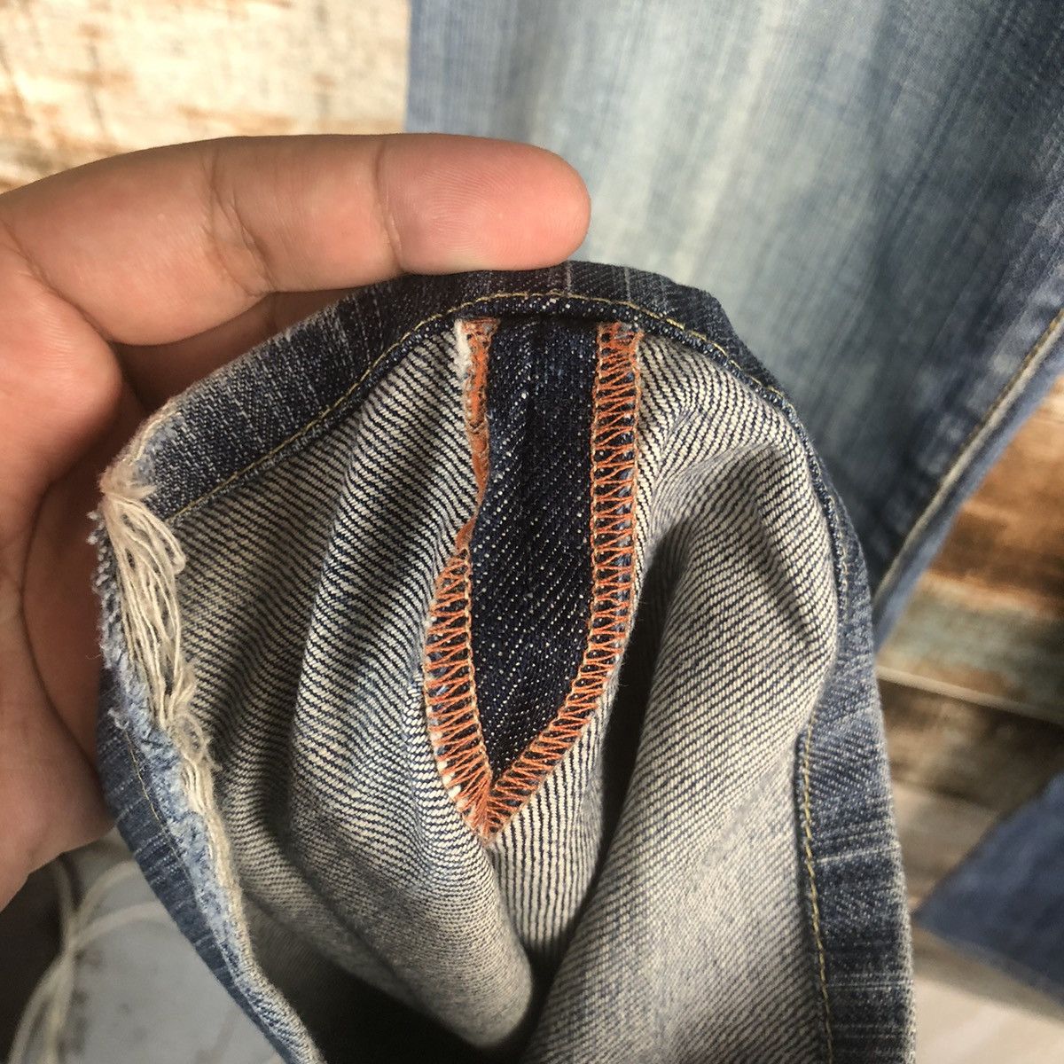 Paper Denim & Cloth DL Paper Denim & Cloth Blue Denim Pants #C256 Size US 27 - 12 Thumbnail