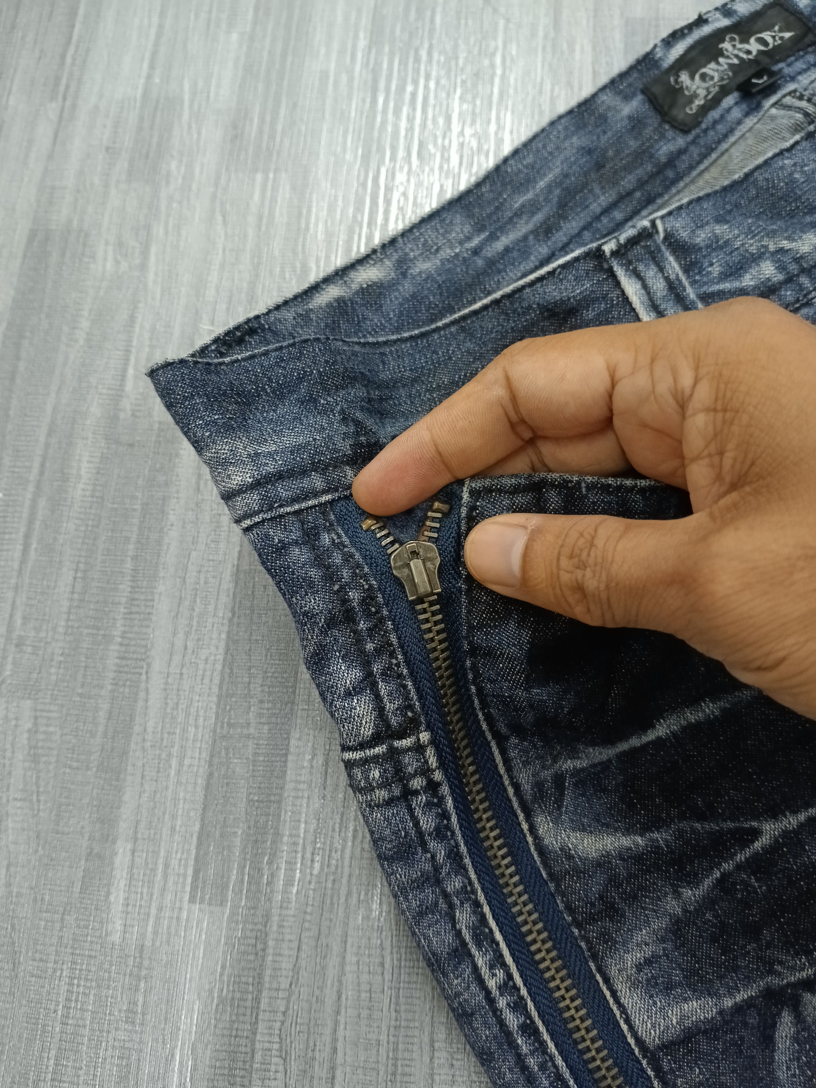 LOWBOX SICK WASHED LOWBOX TACTICAL DENIM PANTS Size US 33 - 6 Thumbnail
