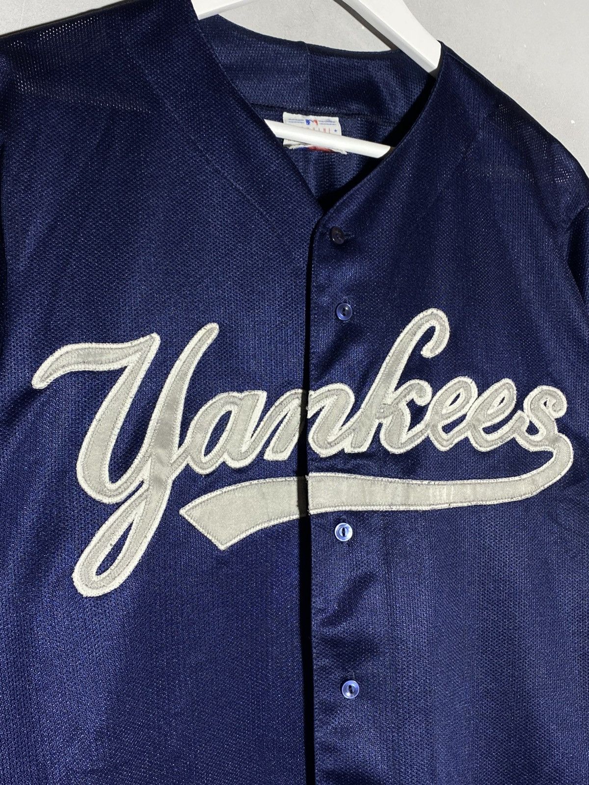Majestic Vintage Majestic New York Yankees Blue MLB Baseball Jersey Size US M / EU 48-50 / 2 - 3 Thumbnail
