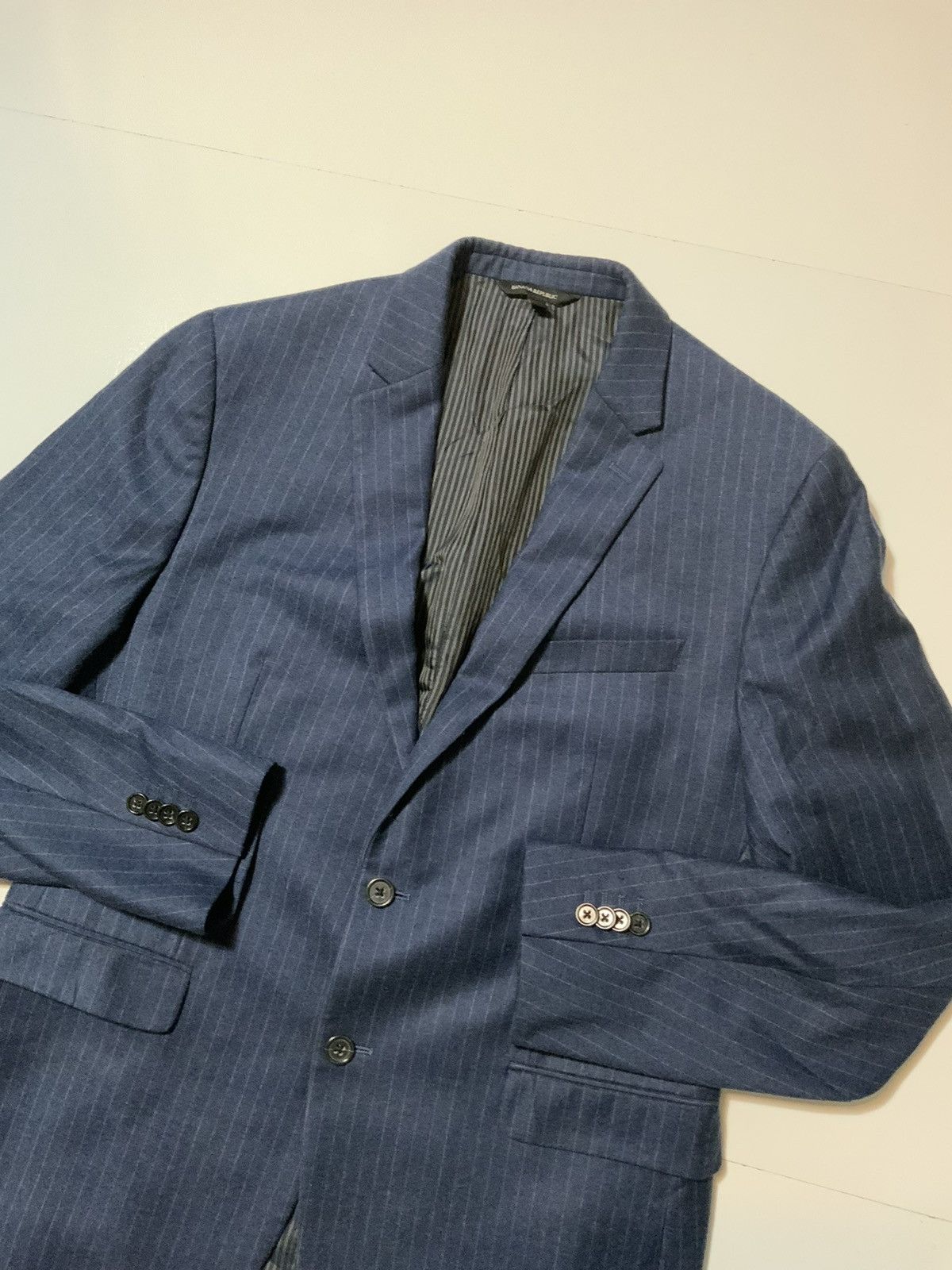 Banana Republic Banana Republic Marzotto Wool Sportscoat Blazer Jacket Size 42R - 4 Thumbnail