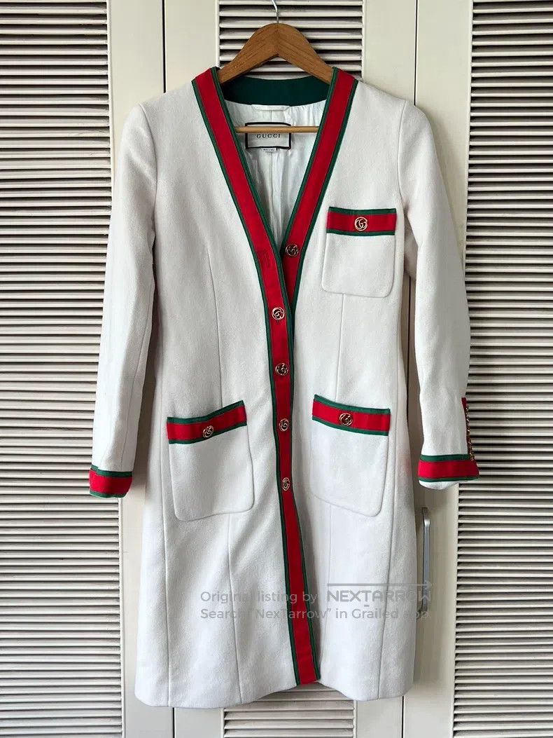 Gucci Gucci Woollen coat Size XS / US 0-2 / IT 36-38 - 1 Thumbnail
