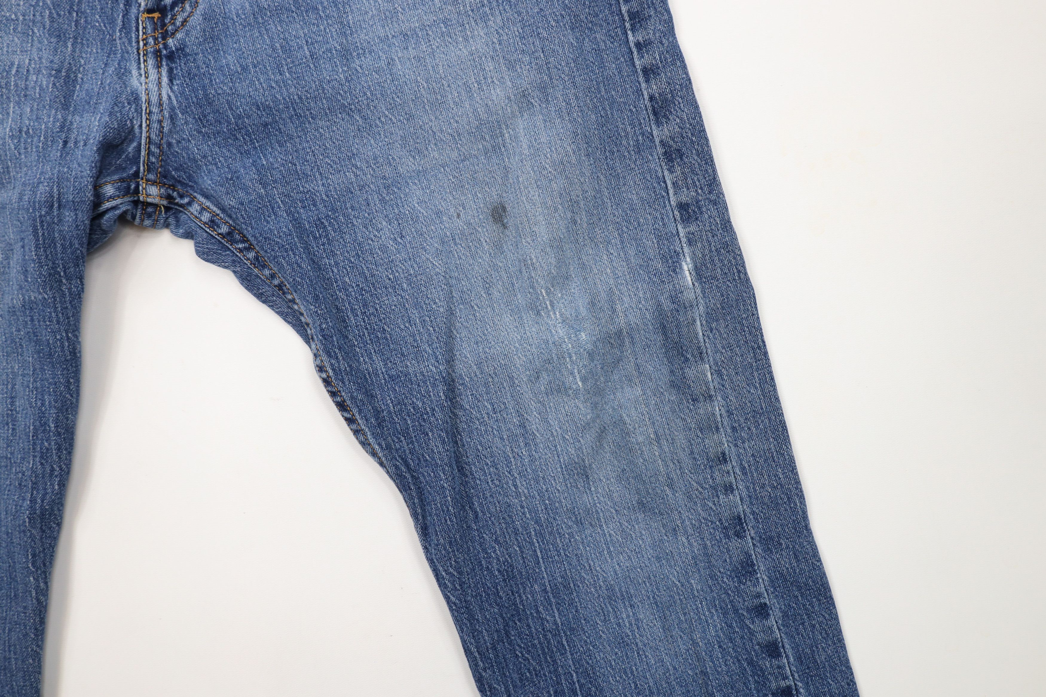 Levi's × Vintage Vintage Y2K Levis 505 Regular Fit Denim Jeans Blue Cotton Size US 36 / EU 52 - 7 Thumbnail
