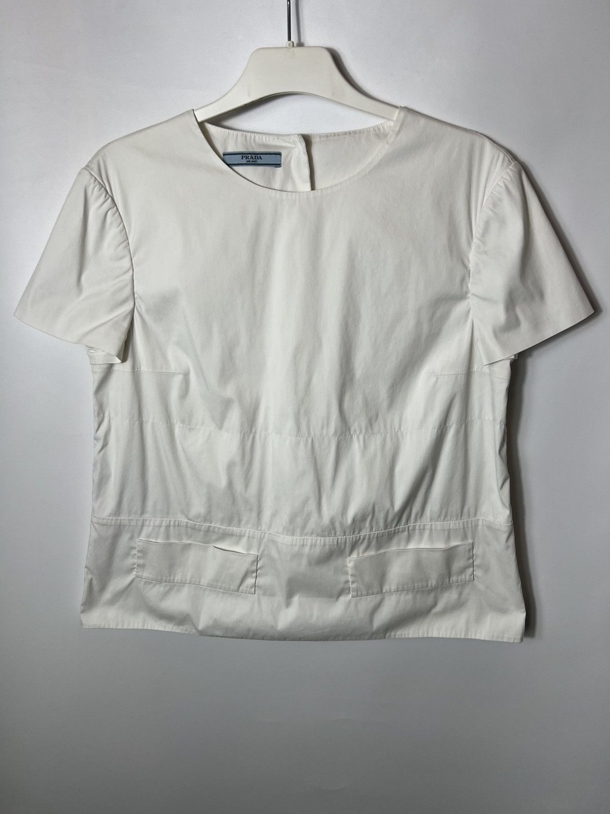 Prada Vintage luxury designer Prada Milano Blouse Tops Size It 42 Size M / US 6-8 / IT 42-44 - 1 Thumbnail