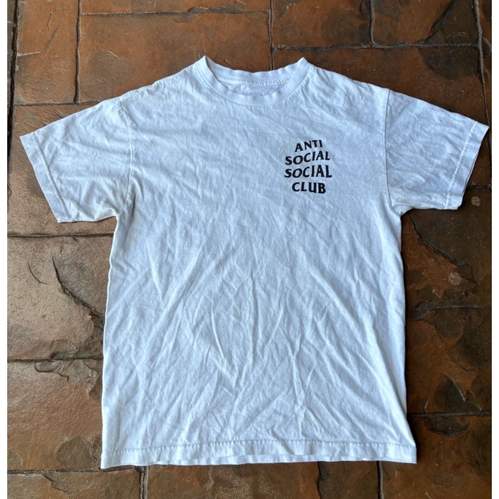 Anti Social Social Club Anti Social Social Club Shirt Medium White Black Graphic T-Shirt Size US M / EU 48-50 / 2 - 2 Thumbnail